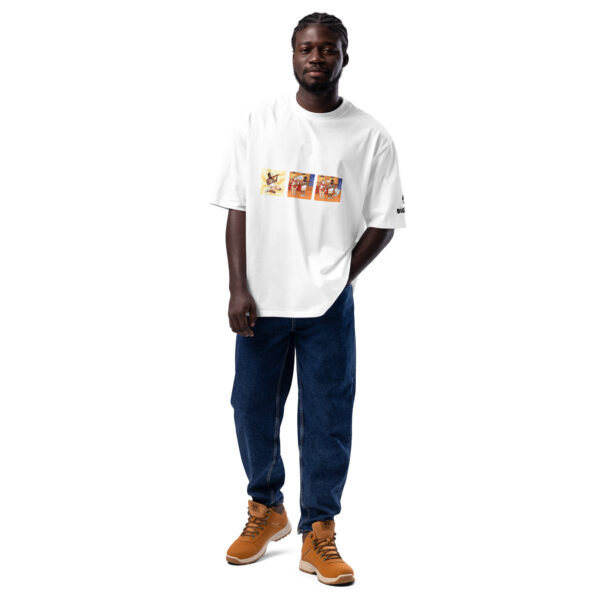 Big Lux Comic Oversized heavyweight t-shirt - Image 4