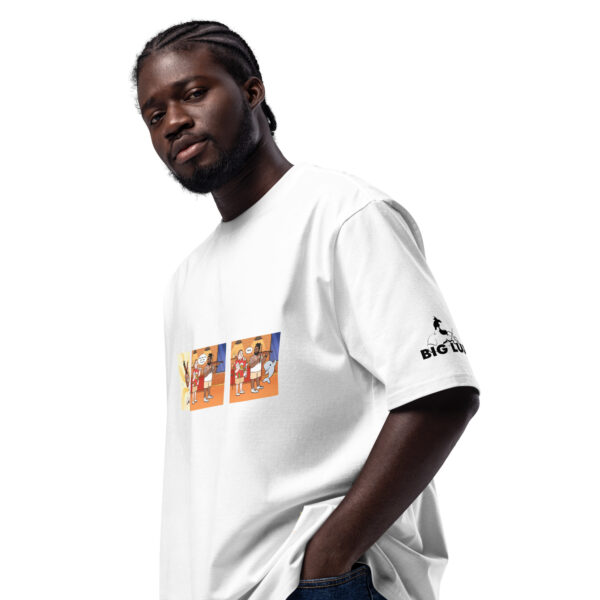 Big Lux Comic Oversized heavyweight t-shirt - Image 5