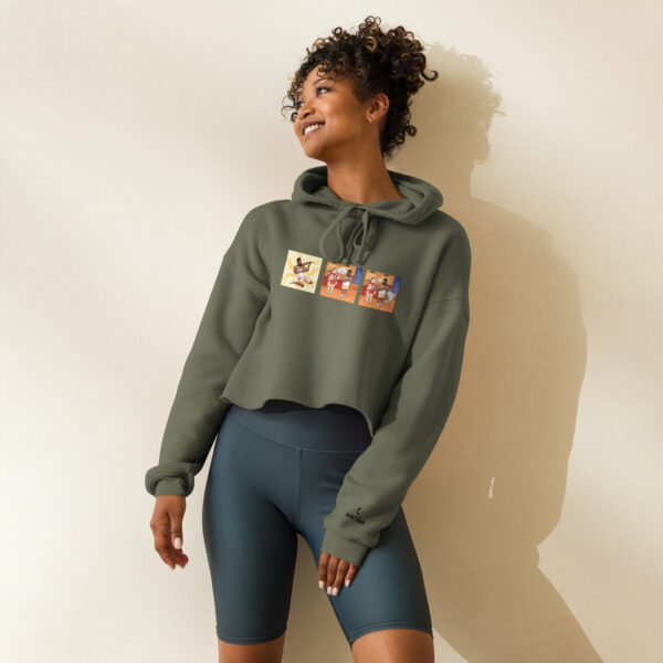 Crop Hoodie - Big Lux Comic - Image 2
