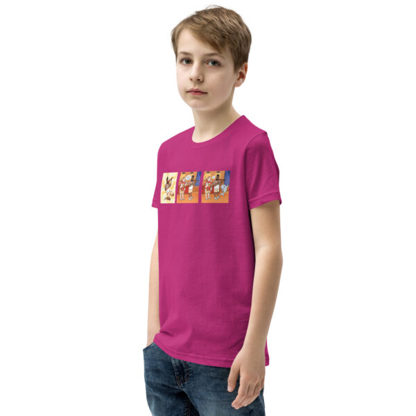 Youth Short Sleeve T-Shirt Big Lux Comic - Image 31