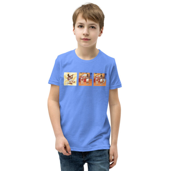 Youth Short Sleeve T-Shirt Big Lux Comic - Image 37