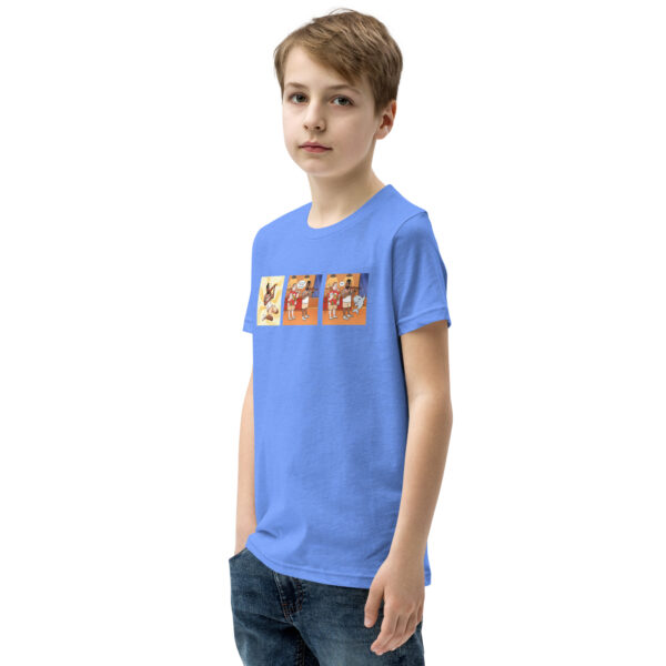 Youth Short Sleeve T-Shirt Big Lux Comic - Image 39