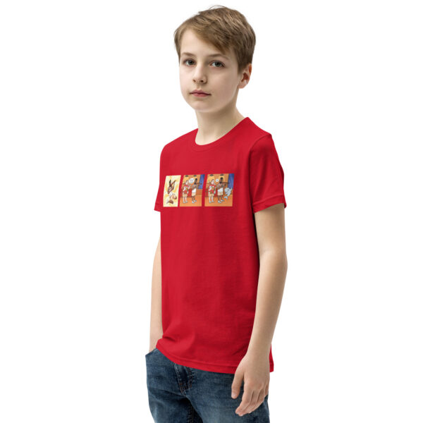 Youth Short Sleeve T-Shirt Big Lux Comic - Image 19
