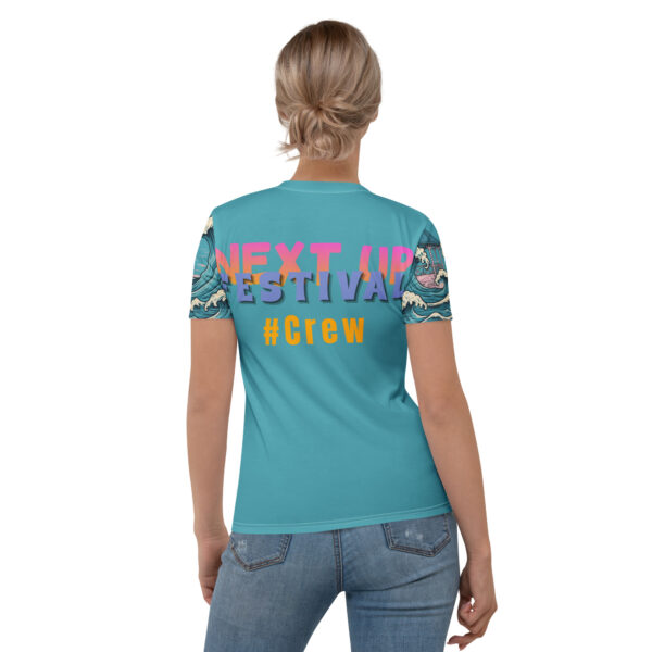 Women's Next Up Festival- Crew Tshirt - Image 2