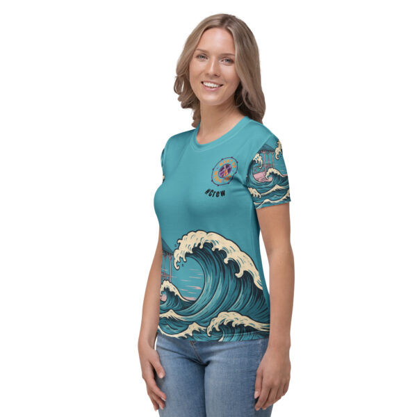 Women's Next Up Festival- Crew Tshirt - Image 3